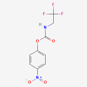 4-Nitrophenyl 2,2,2-trifluoroethylcarbamate