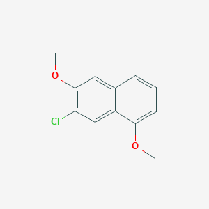 7-Chloro-1,6-dimethoxynaphthalene