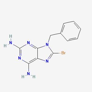 2,6-Diamino-9-benzyl-8-bromopurine