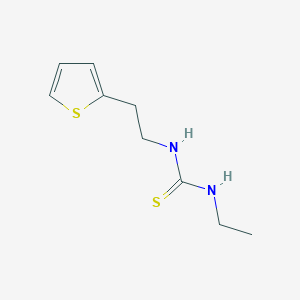 1-Ethyl-3-(2-(thiophen-2-yl)ethyl)thiourea