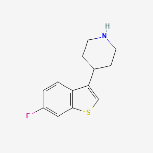 4-(6-Fluoro-1-benzothiophen-3-yl)piperidine