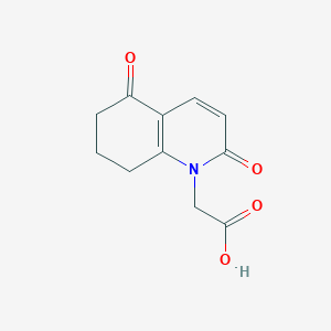 1-Carboxymethyl-7,8-dihydro-2,5(1H,6H)-quinolinedione
