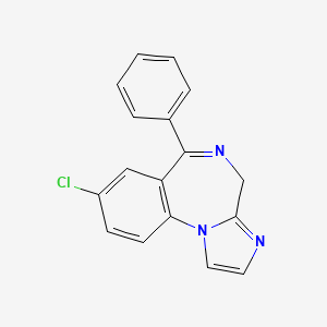 8-chloro-6-phenyl-4H-imidazo[1,2-a][1,4]benzodiazepine