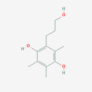 2,3,5-Trimethyl-6-(3'-hydroxypropyl)-hydroquinone
