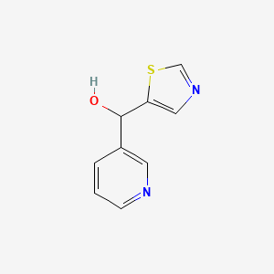 Pyridin-3-yl(thiazol-5-yl)methanol
