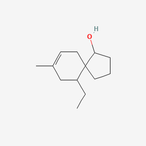 10-Ethyl-8-methyl-spiro[4.5]dec-7-en-1-ol
