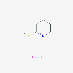 6-Methylsulfanyl-2,3,4,5-tetrahydropyridine;hydroiodide