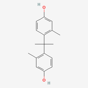 molecular formula C17H20O2 B8412424 2,2-Bis(4-hydroxy-2-methylphenyl)propane CAS No. 1940-37-0