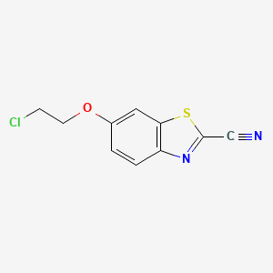6-(2-Chloroethoxy)-2-cyanobenzothiazole