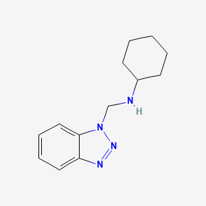 Benzotriazol-1-ylmethyl-cyclohexylamine