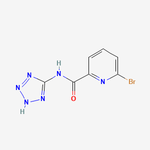 N-(5-tetrazolyl)-6-bromo-2-pyridinecarboxamide