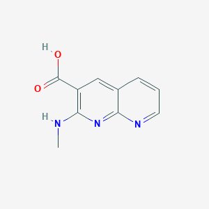 2-(Methylamino)-1,8-naphthyridine-3-carboxylic acid