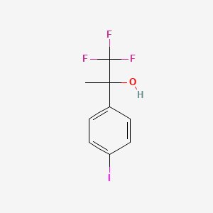 1,1,1-Trifluoro-2-(4-iodo-phenyl)-propan-2-ol