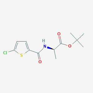 tert.-butyl(R)-2-[(5-chloro-thiophene-2-carbonyl)-amino]-propionate