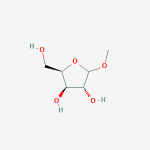 molecular formula C6H12O5 B084127 Methyl-D-xylofuranoside CAS No. 13039-65-1