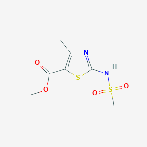 Methyl 2-mesylamino-4-methylthiazole-5-carboxylate