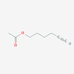 molecular formula C8H12O2 B8412860 6-Acetoxy-1-hexyne 