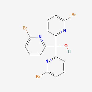 molecular formula C16H10Br3N3O B8413251 Tris(6-bromopyridin-2-yl)methanol 