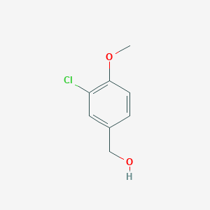 molecular formula C8H9ClO2 B084136 3-Chloro-4-methoxybenzyl alcohol CAS No. 14503-45-8