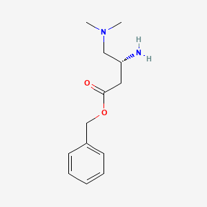 (R)-benzyl 3-amino-4-(dimethylamino)butanoate