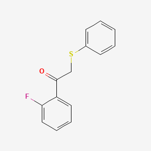 1-(2-Fluorophenyl)-2-(phenylthio)ethanone