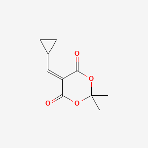 5-(Cyclopropylmethylene)-2,2-dimethyl-1,3-dioxane-4,6-dione