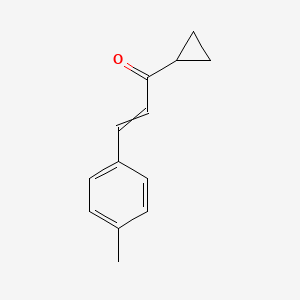 1-Cyclopropyl-3-(p-methylphenyl)prop-2-en-1-one
