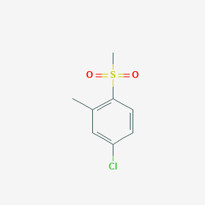 4-Chloro-2-methylphenyl methyl sulfone