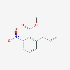 2-Allyl-6-nitro-benzoic acid methyl ester