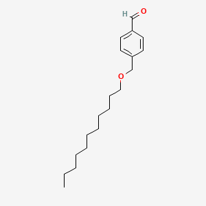 4-[(Undecyloxy)methyl]benzaldehyde