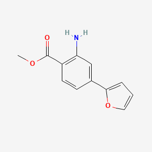 Methyl 2-amino-4-(furan-2-yl)benzoate