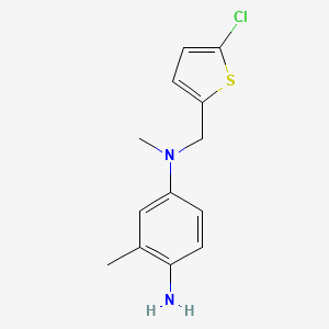 N(4)-(5-Chloro-thiophen-2-ylmethyl)-2,N(4)-dimethyl-benzene-1,4-diamine