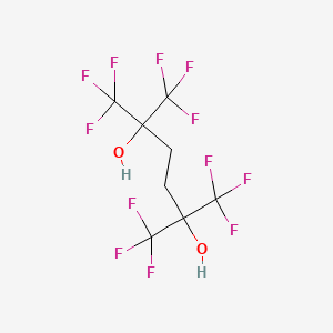 1,1,1,6,6,6-Hexafluoro-2,5-bis(trifluoromethyl)hexane-2,5-diol