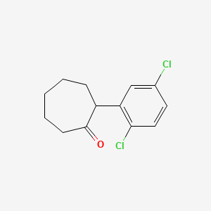 2-(2,5-Dichloro-phenyl)-cycloheptanone