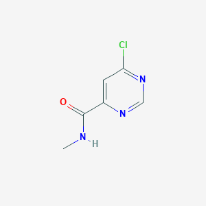 6-Chloro-N-methyl-4-pyrimidinecarboxamide