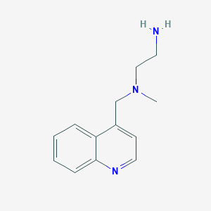 N1-Methyl-N1-quinolin-4-ylmethyl-ethane-1,2-diamine