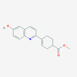 Methyl 4-(6-hydroxyquinolin-2-yl)cyclohex-3-enecarboxylate