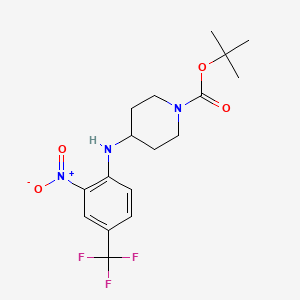 1-Tert-butoxycarbonyl-4-(4-trifluoromethyl-2-nitrophenyl)aminopiperidine