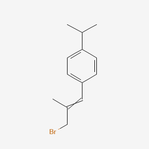 1-(3-Bromo-2-methyl-1-propenyl)-4-isopropylbenzene