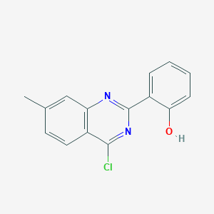 2-(4-Chloro-7-methylquinazolin-2-yl)-phenol