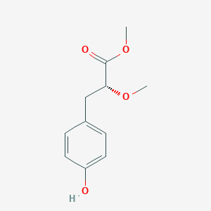 (R)-3-(4-Hydroxy-phenyl)-2-methoxy-propionic acid methyl ester