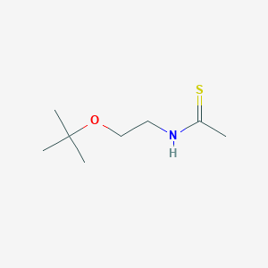 n-(2-Tert-butoxyethyl)thioacetamide