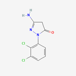 1-(2,3-Dichlorophenyl)-3-amino-2-pyrazoline-5-one