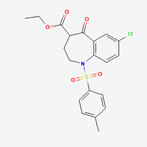 molecular formula C20H20ClNO5S B8414963 CL38SZ88Q5 