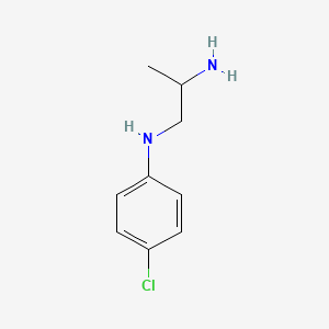 2-(4-Chloroanilino)-1-methylethylamine