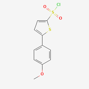 5-Chlorosulfonyl-2-(4-methoxyphenyl)thiophene
