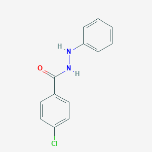 molecular formula C13H11ClN2O B084154 4-chloro-N'-phenylbenzohydrazide CAS No. 15089-07-3
