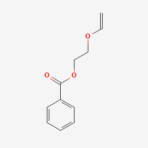 molecular formula C11H12O3 B8415405 Benzoyloxyethyl vinyl ether 