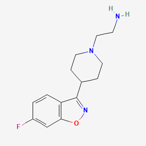 2-[4-(6-Fluoro-1,2-benzisoxazol-3-yl)1-piperidinyl]ethylamine