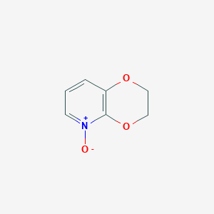 molecular formula C7H7NO3 B8415513 2,3-Dihydro-[1,4]dioxino[2,3-b]pyridine 5-oxide 